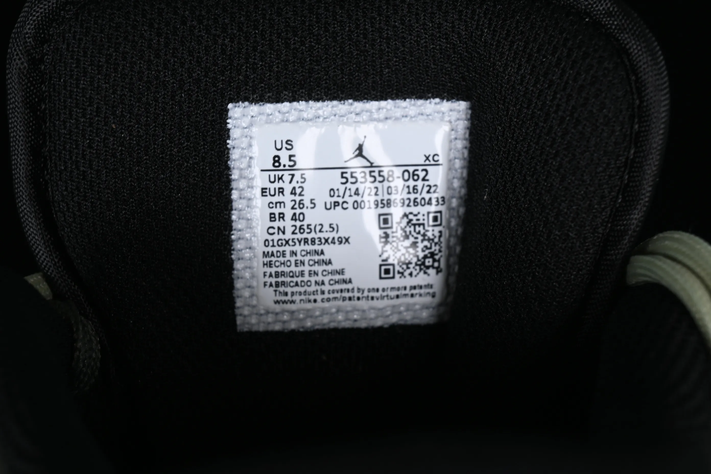 All categories Air Jordan Jordan series basketball shoes Air Jordan 1 Low Z version Air Jordan 1 Low AJ1 Joe 1 strap deconstruction low-top basketball shoes 553558-062